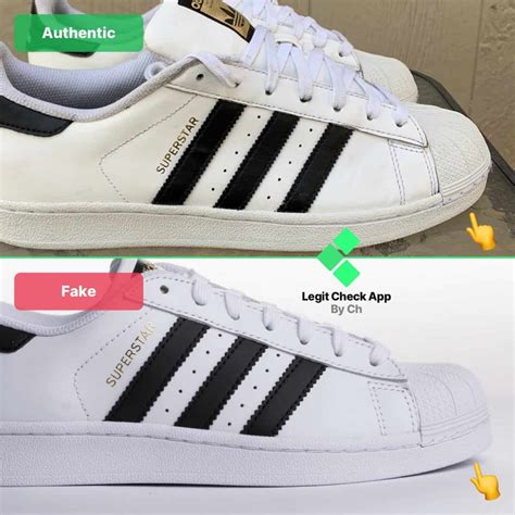 adidas superstar authentic và fake|adidas superstar genuine leather.